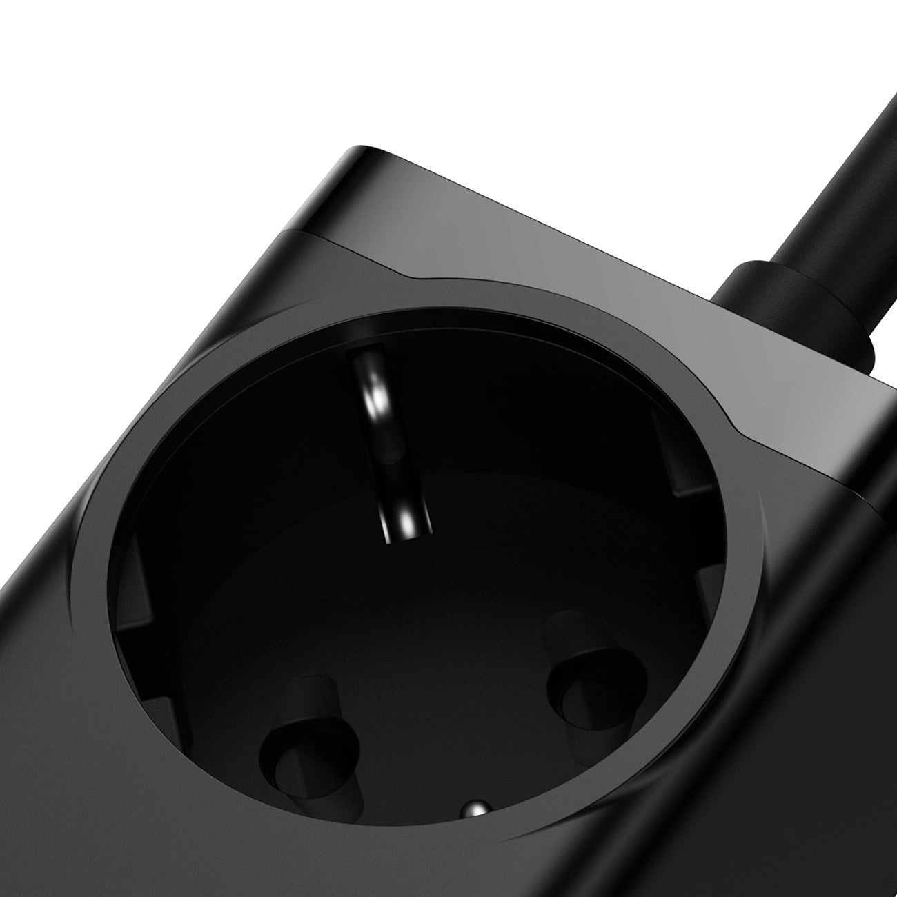 Baseus GaN3 Pro 100W EU Charging Station + 2 x USB-A + 2 x USB-C with 1m Cable Baseus Xiaobai USB-C 100W - Black_4