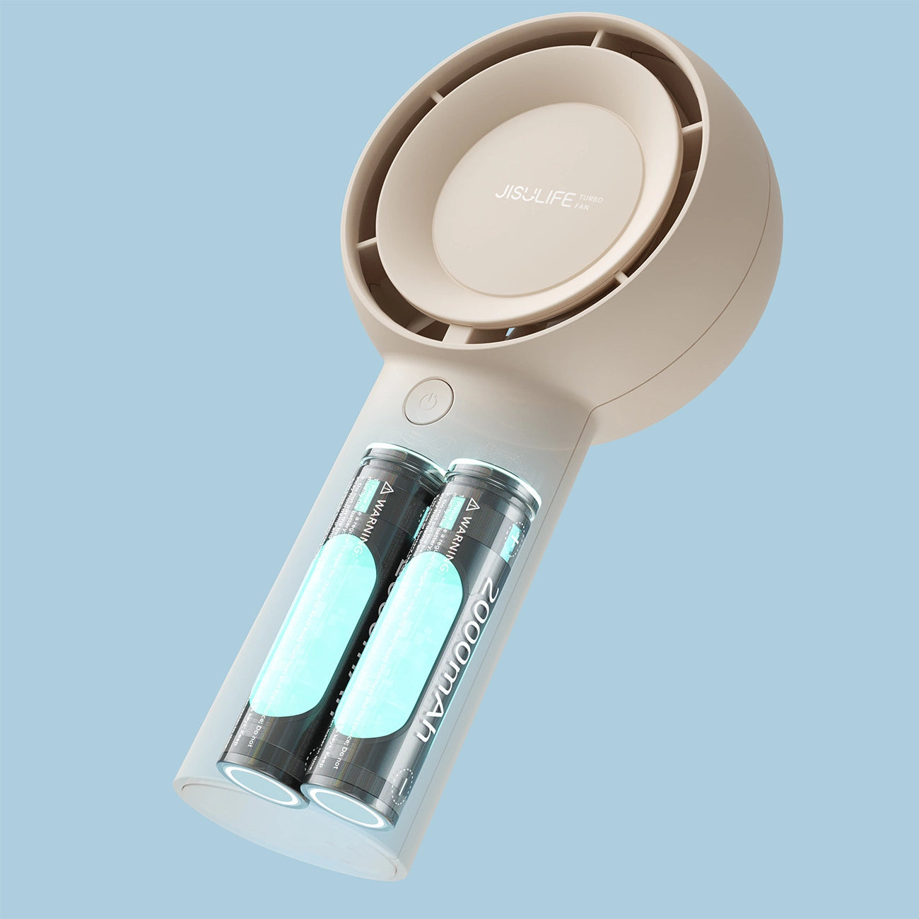 Jisulife Handheld Fan Life5 Plus 4000 mAh Portable USB Fan - Beige_10