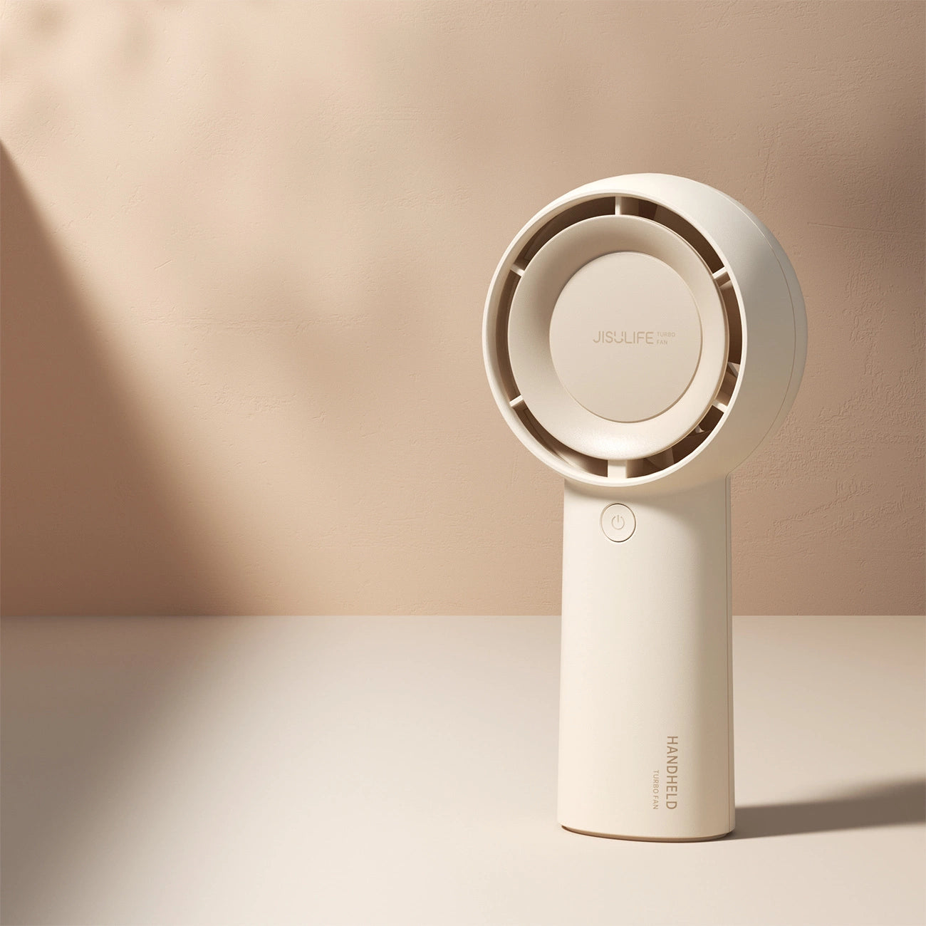 Jisulife Handheld Fan Life5 Plus 4000 mAh Portable USB Fan - Beige_4