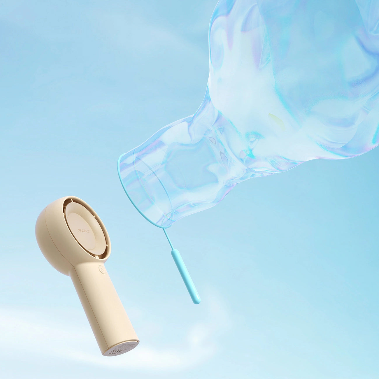 Jisulife Handheld Fan Life5 Plus 4000 mAh Portable USB Fan - Beige_5