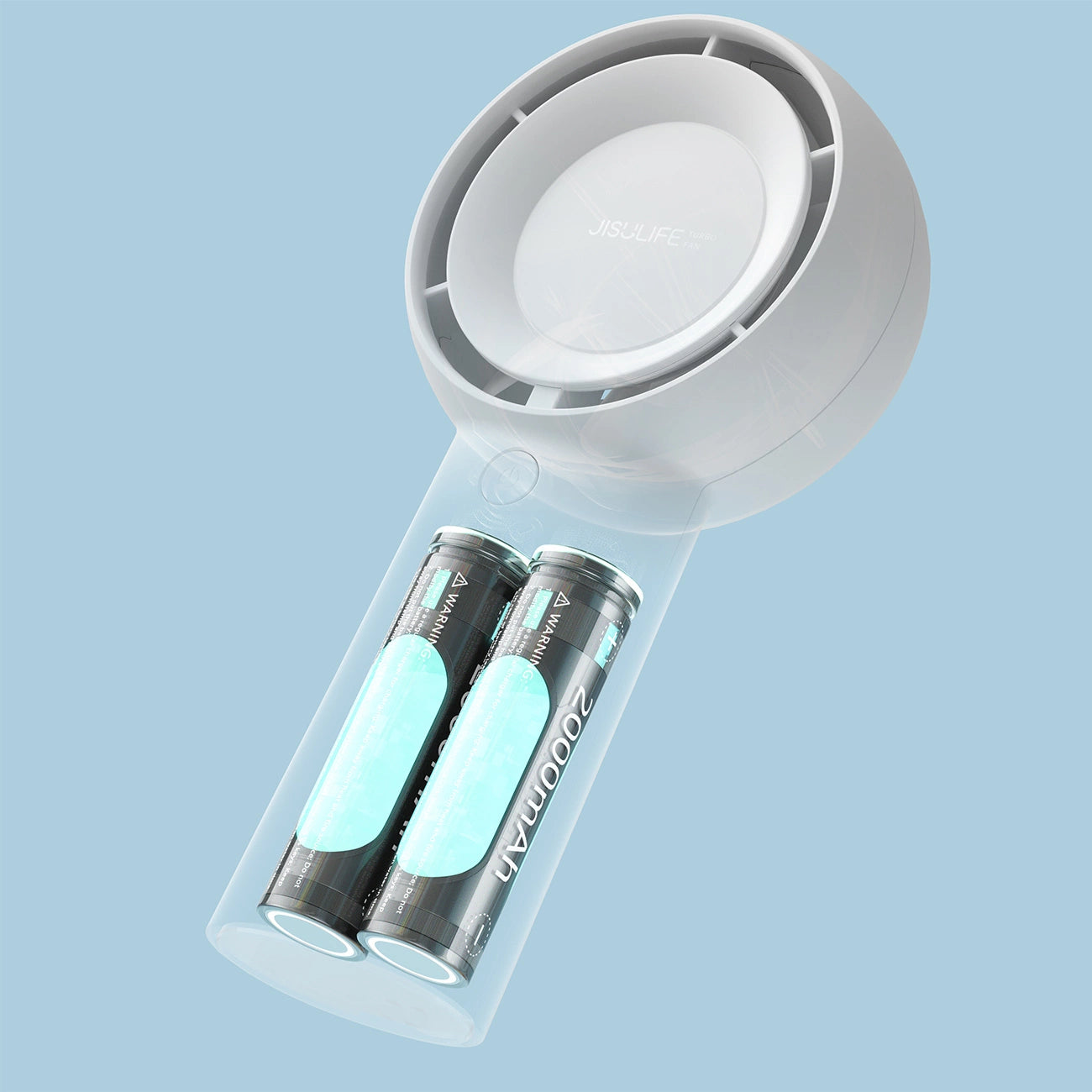 Jisulife Handheld Fan Life5 Plus 4000 mAh Portable USB Fan - White_11