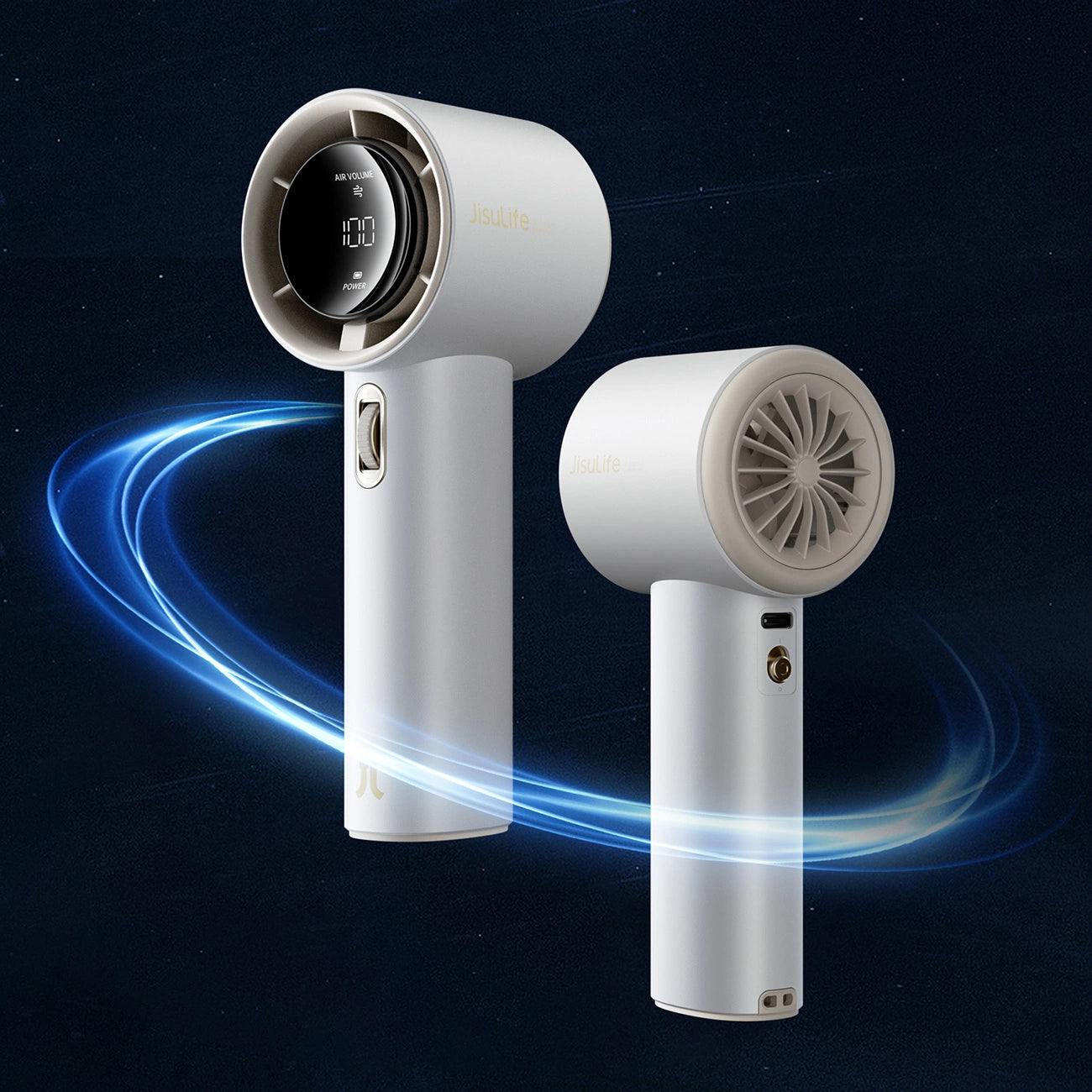 Jisulife Handheld Fan Pro1 FA53 (ABS) Portable USB Fan - White_4