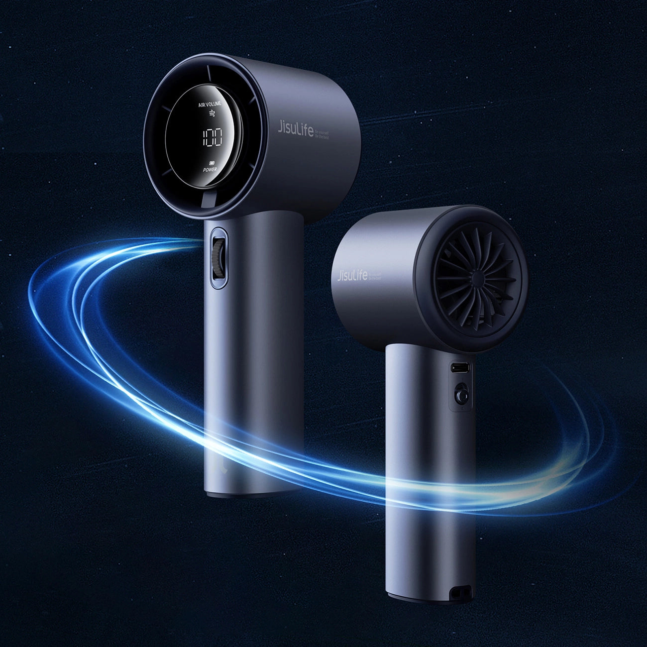 Jisulife Handheld Fan Pro1 FA53 (ABS) Portable USB Fan - Blue_4
