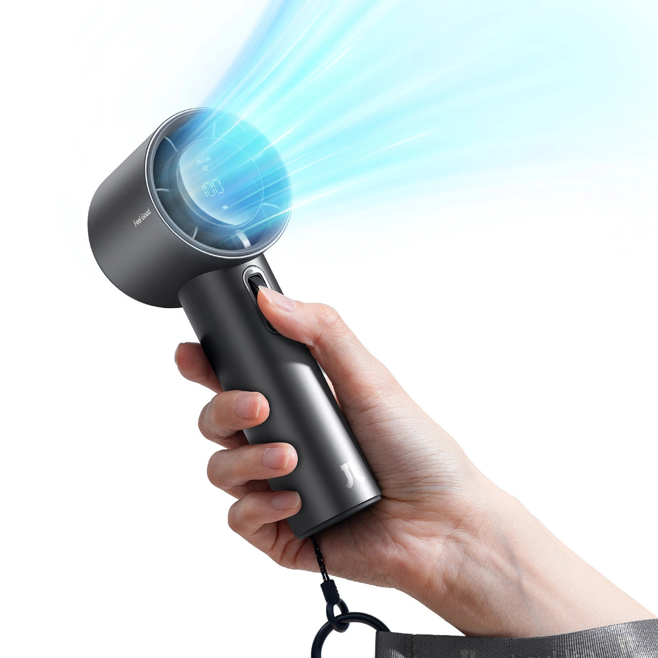 Jisulife Handheld Fan Pro1 S FA53PRO Portable USB Fan - Dark Gray_4