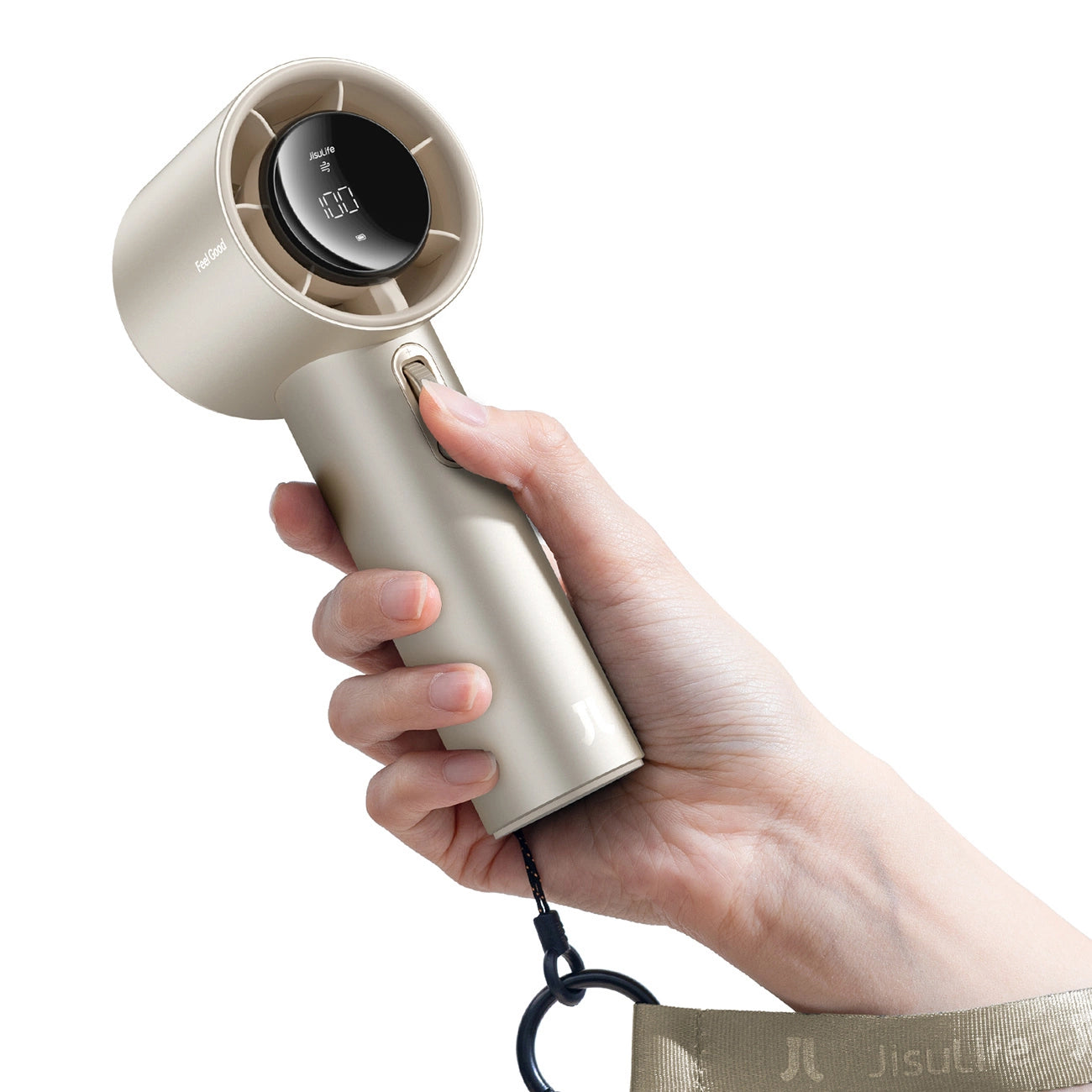 Jisulife Handheld Fan Pro1 S FA53PRO Portable USB Fan - Light Brown_3
