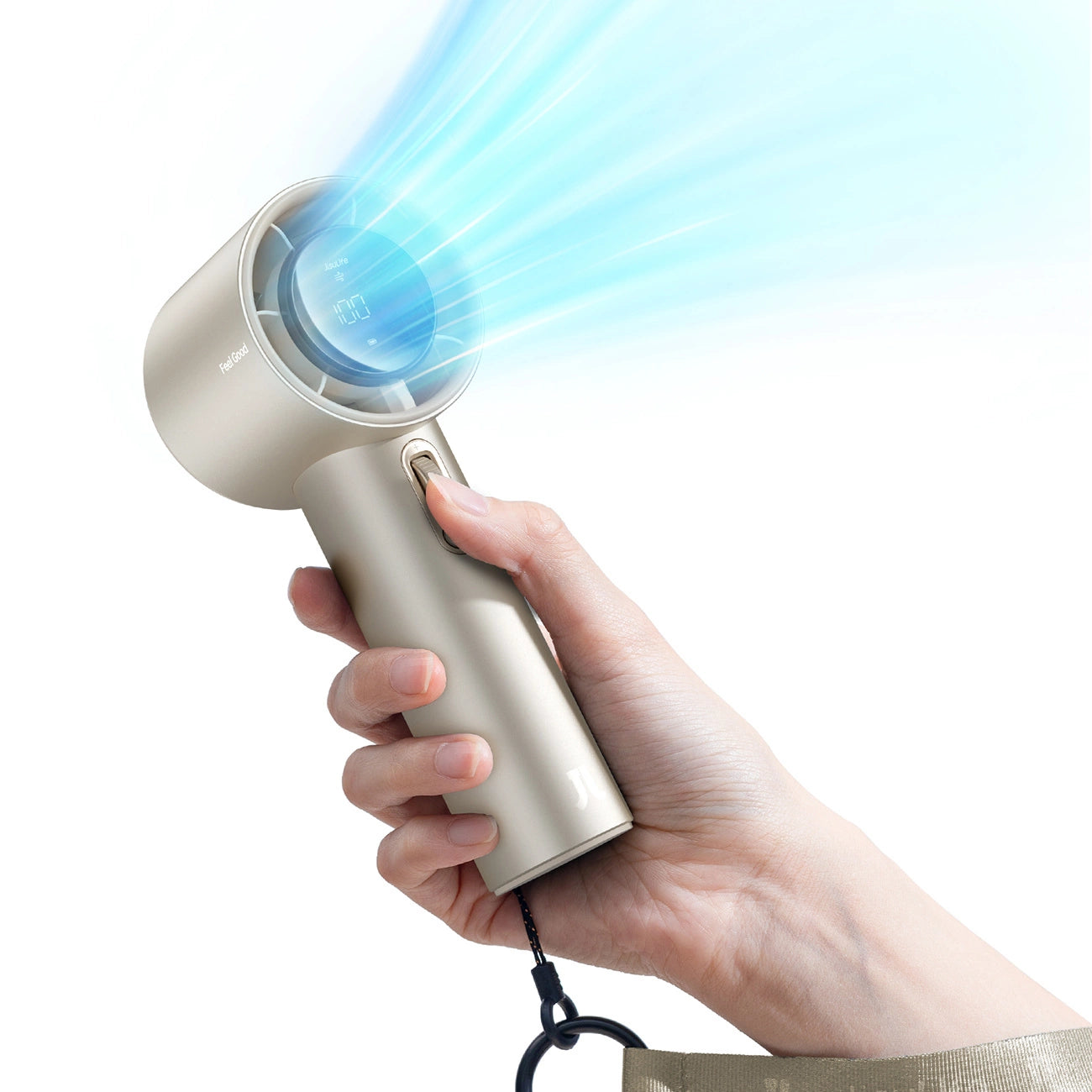 Jisulife Handheld Fan Pro1 S FA53PRO Portable USB Fan - Light Brown_4