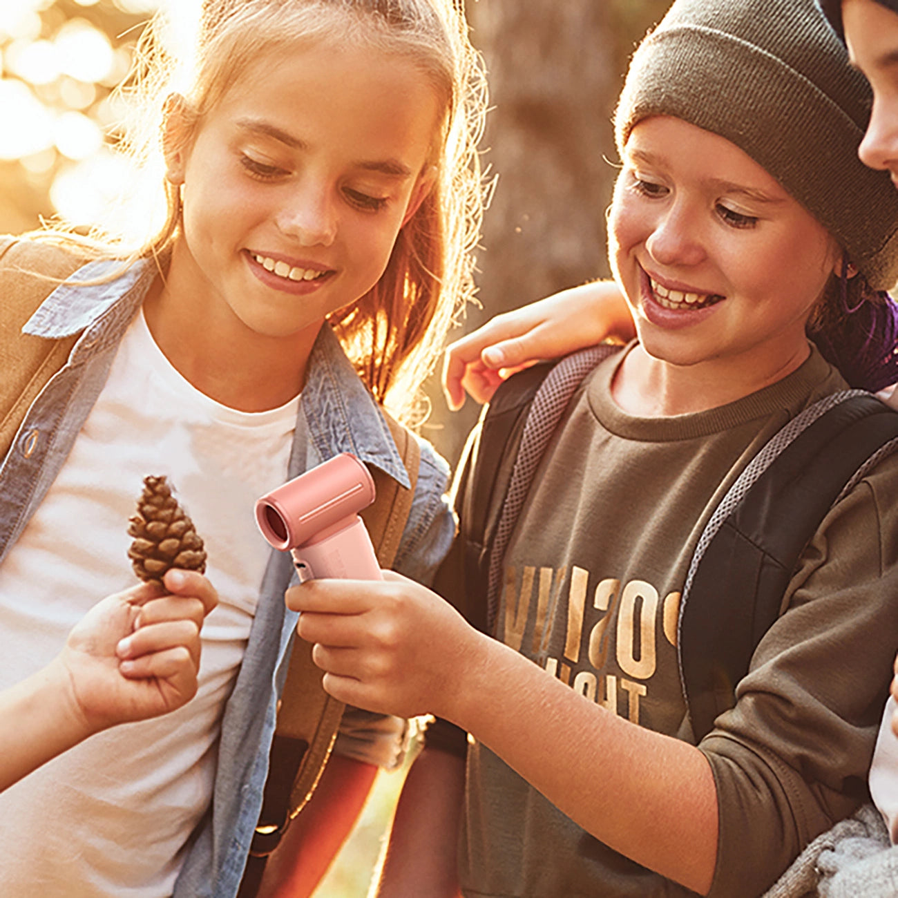 Jisulife Handheld Fan Life9 5000mAh Portable USB Fan - Pink_9