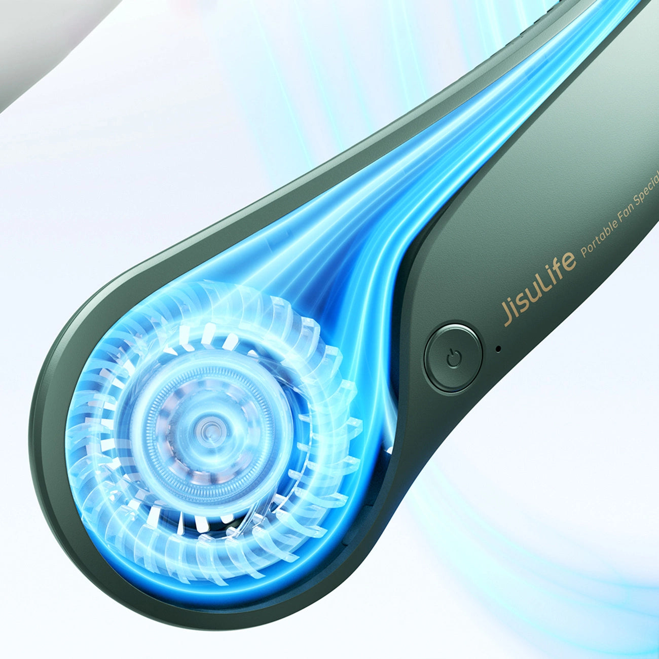 Jisulife Neck Fan Life3 Portable USB Neck Fan - Green_3