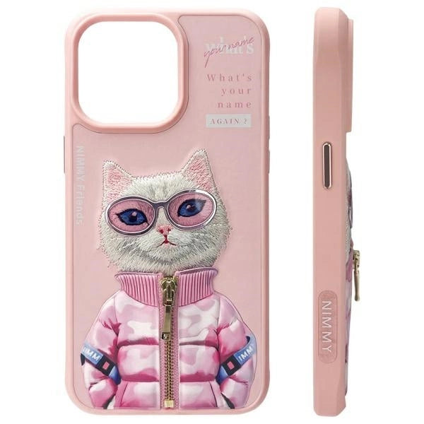 Nimmy Cool&Cute 2.0 Case for iPhone 15 Pro Max - Pink_1