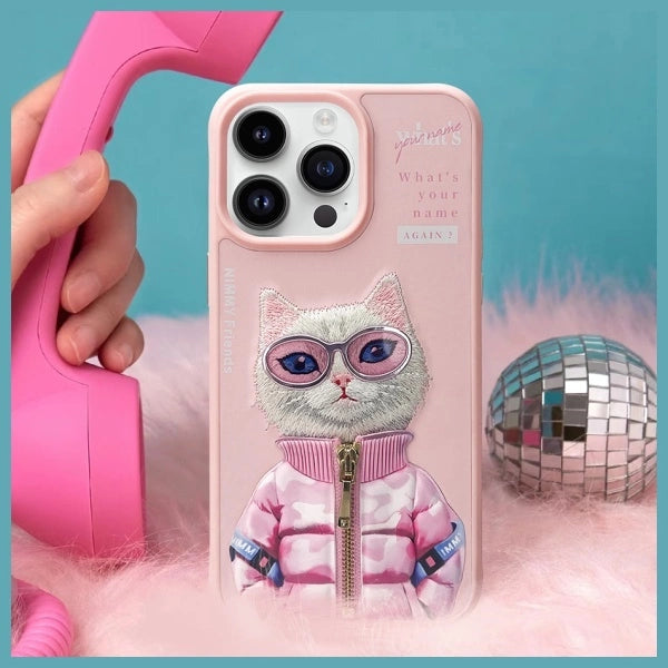 Nimmy Cool&Cute 2.0 Case for iPhone 15 Pro Max - Pink_7