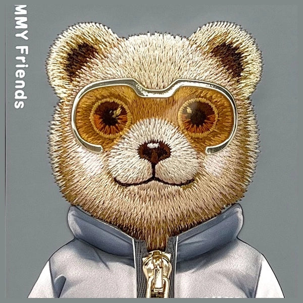 Nimmy Cool&Cute 2.0 Bear Case for iPhone 16 Pro Max - Gray_6