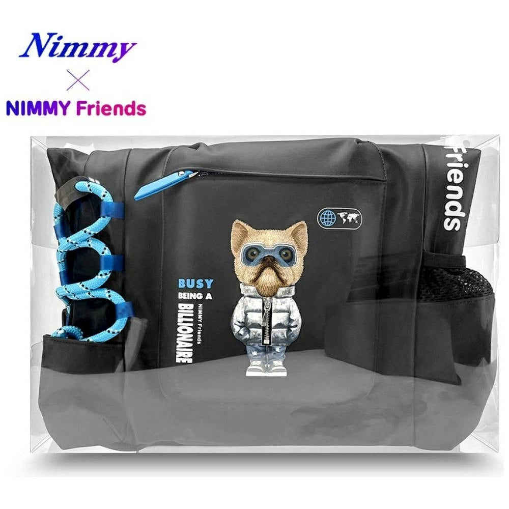 Nimmy Cool&Cute 2.0 Dog Laptop Backpack - Black_12