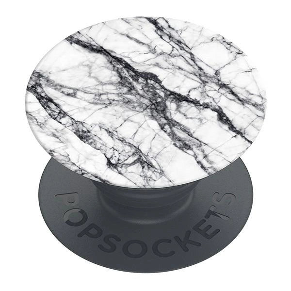 Popsockets 2 White Stone Marble Phone Holder and Stand_0