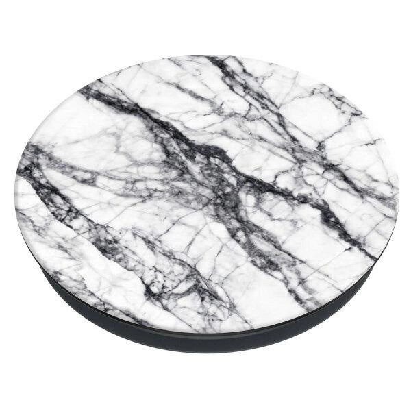 Popsockets 2 White Stone Marble Phone Holder and Stand_2