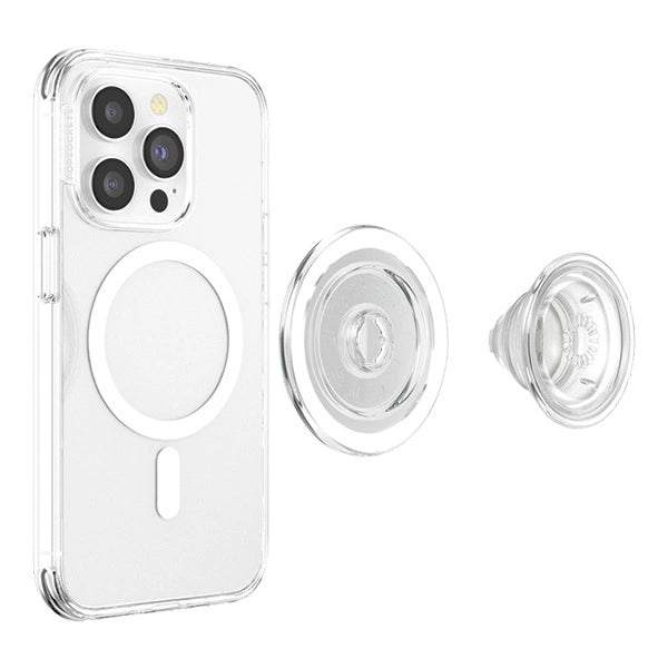 Popsockets PopGrip MagSafe 2 Phone Holder and Stand - Clear_3