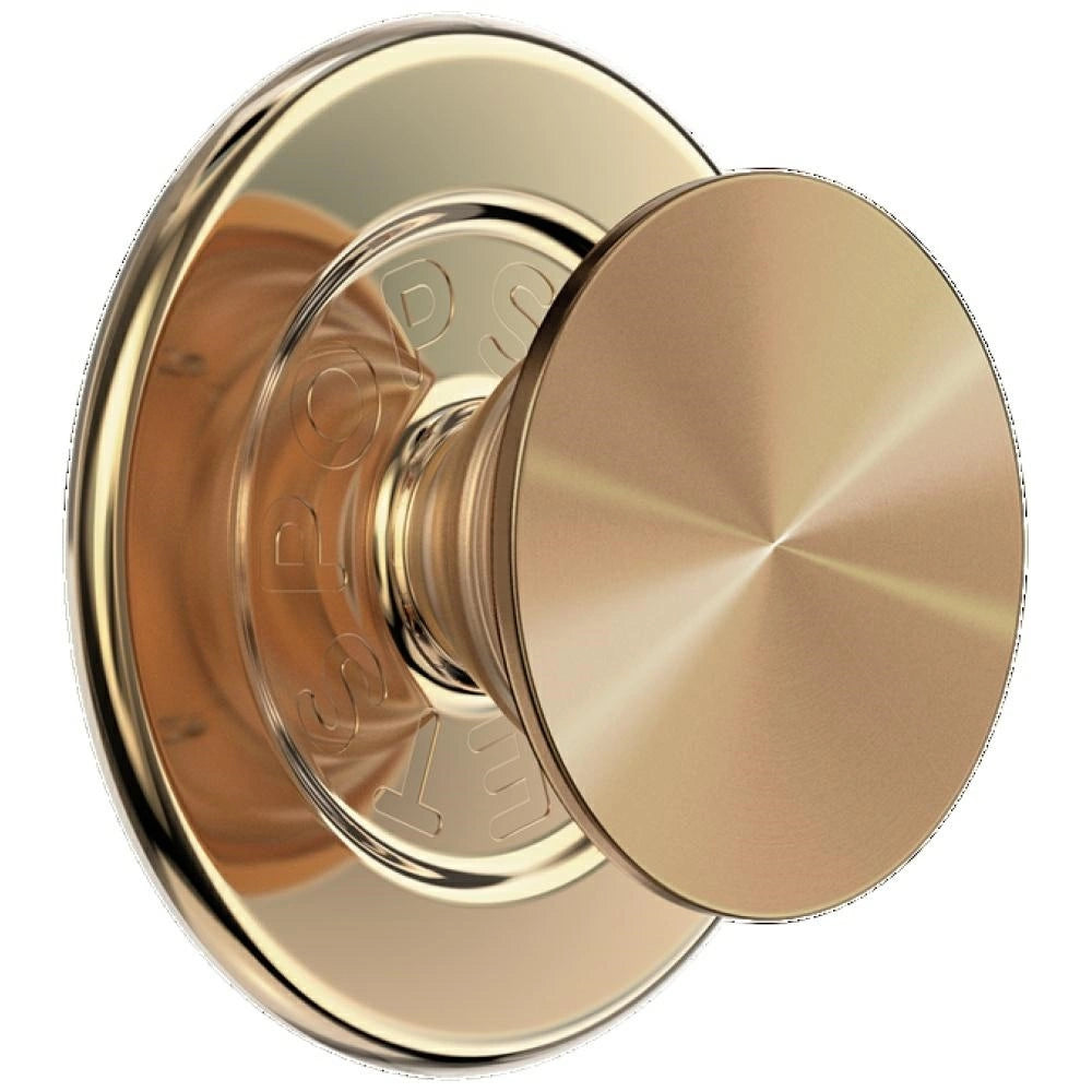 Popsockets Round Radial Gold Aluminum MagSafe Holder and Phone Stand_0