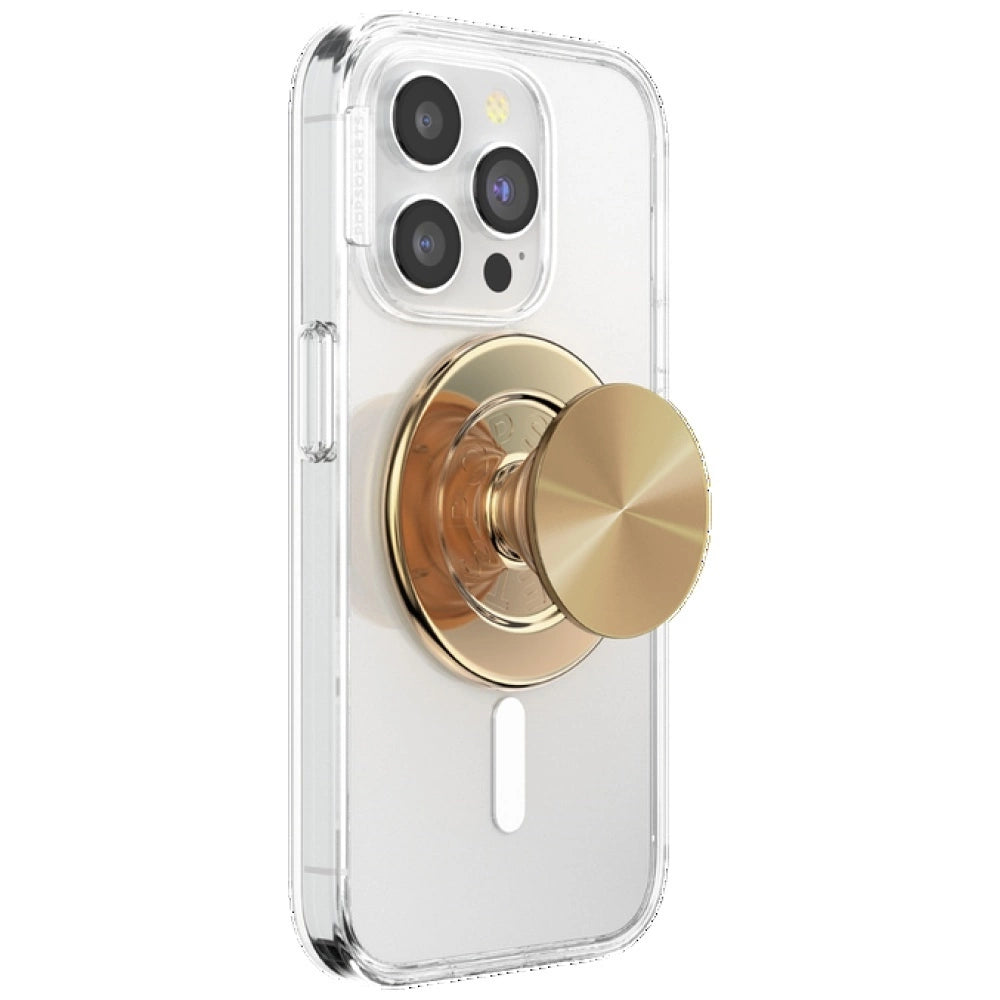 Popsockets Round Radial Gold Aluminum MagSafe Holder and Phone Stand_3