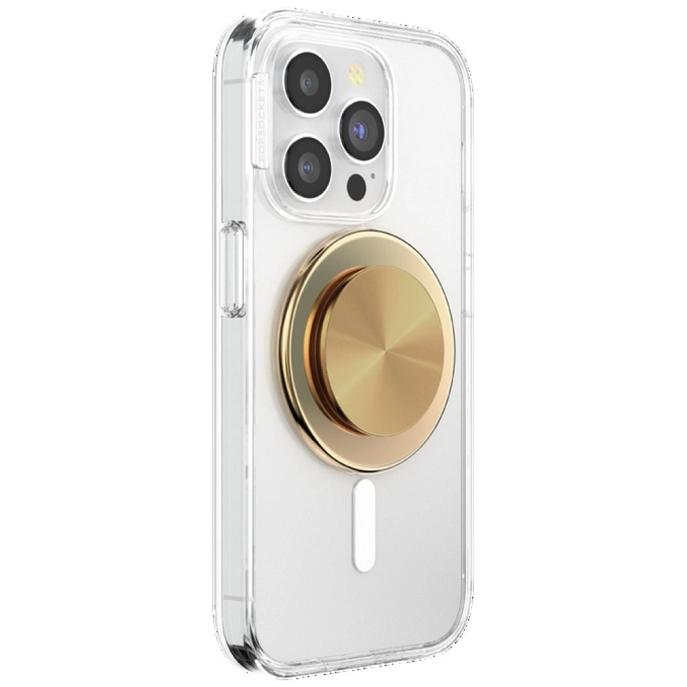 Popsockets Round Radial Gold Aluminum MagSafe Holder and Phone Stand_5