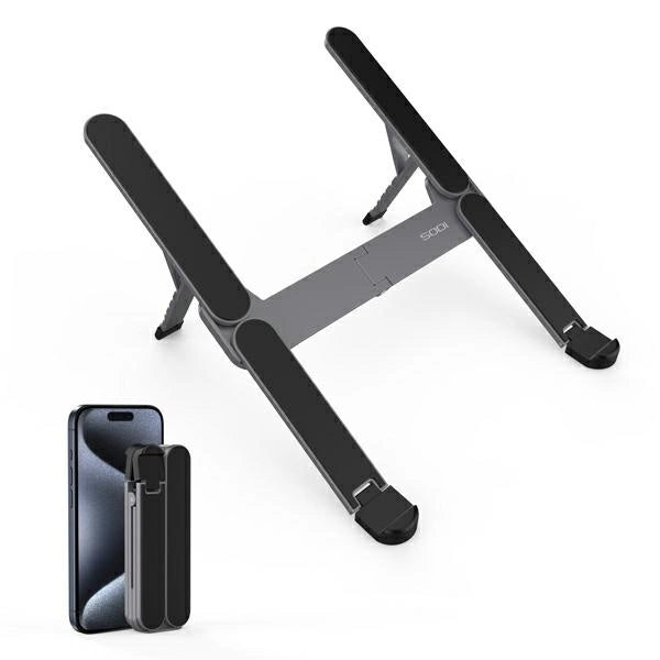 SODI Foldable Compact Mini Laptop Stand - Gray_0