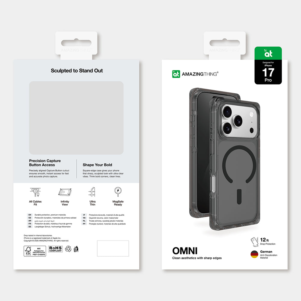 AmazingThing Omni Case for iPhone 17 Pro MagSafe Compatible - Black_4