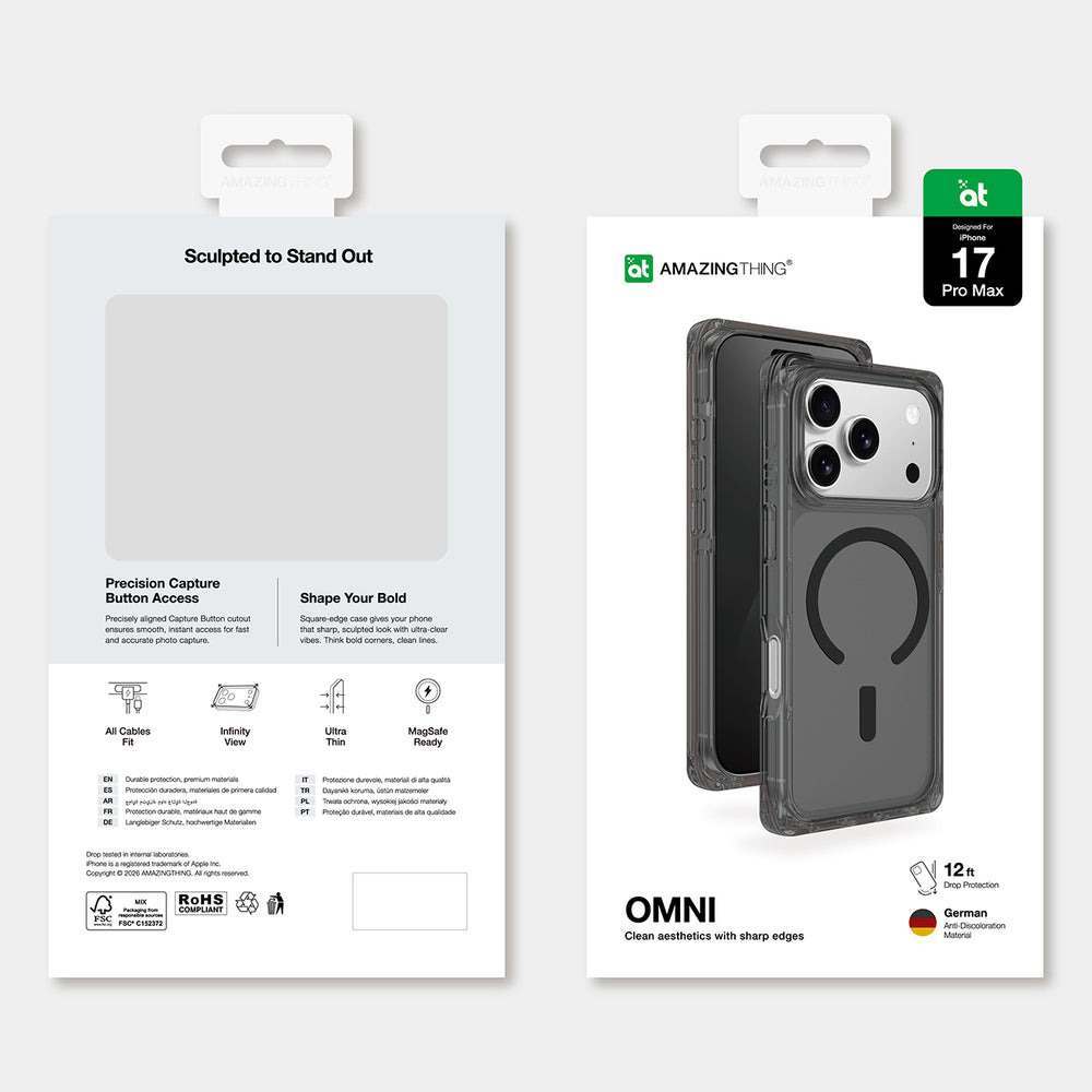 AmazingThing Omni Case for iPhone 17 Pro Max Compatible with MagSafe - Black_4