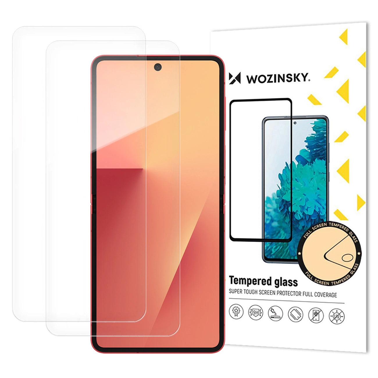 Wozinsky TPU Full Body Screen Protector for Samsung Galaxy Z Flip 7, Set of 2_0