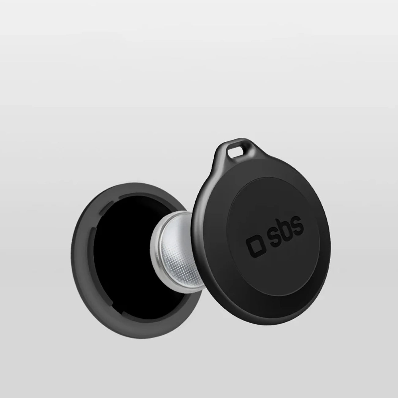 SBS Track My Circle Waterproof IP65 Locator Compatible with Apple Find My - Black_3