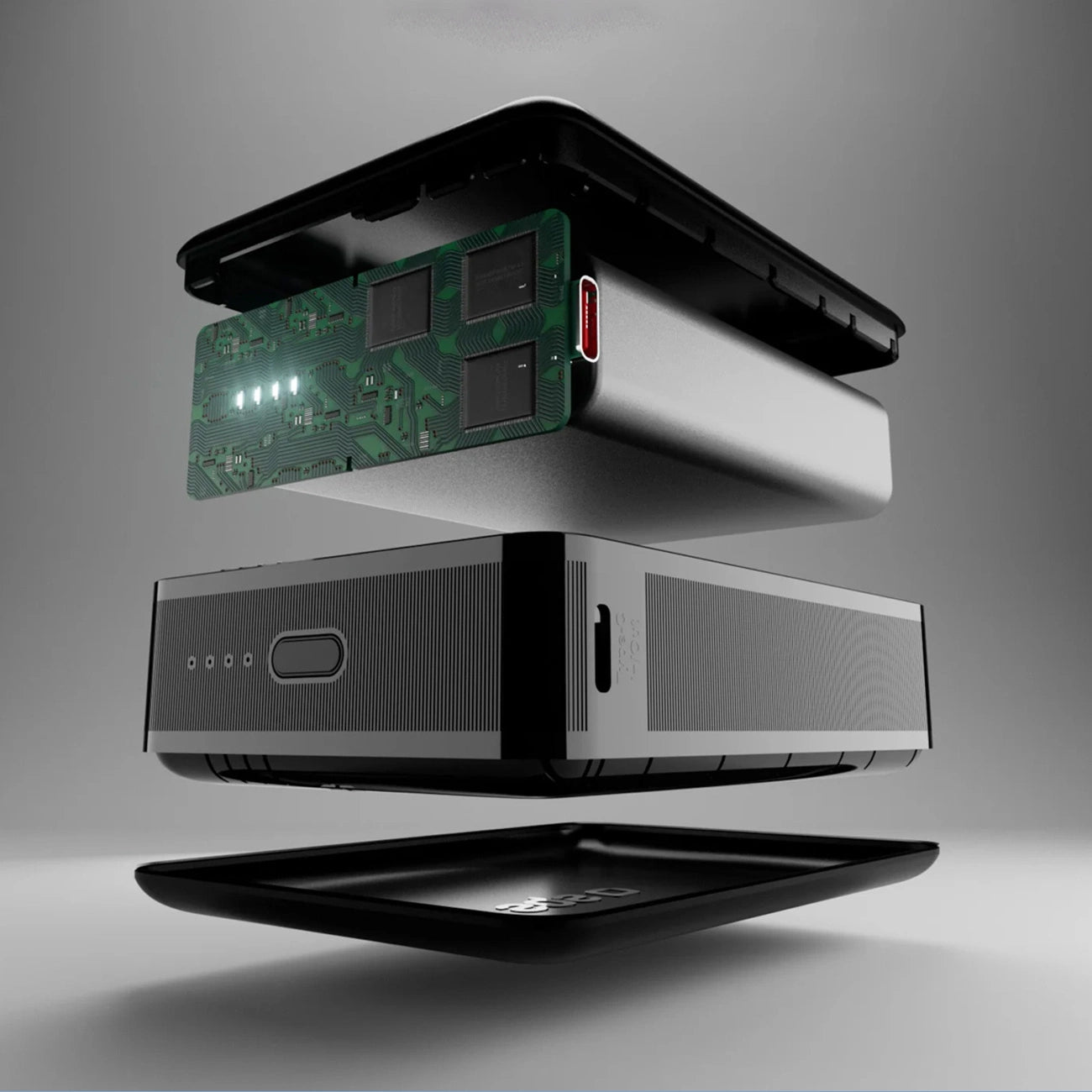 Powerbank SBS 20000mAh 65W PD AFC USB-C USB-A for laptop, tablet, smartphone - black_2