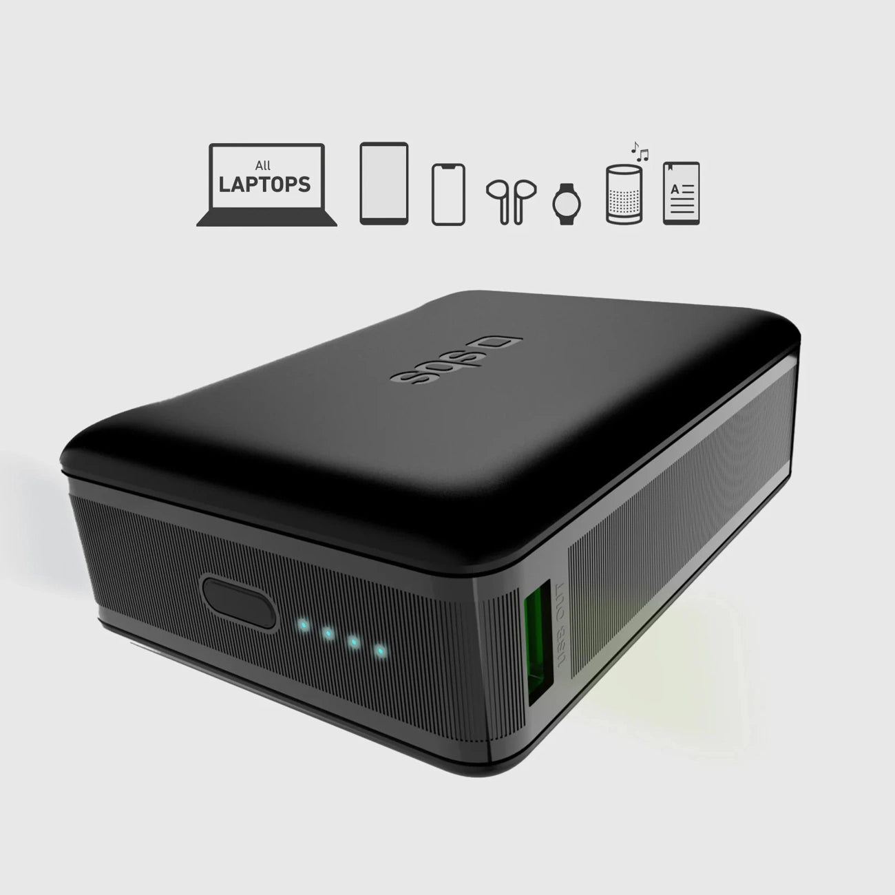 Powerbank SBS 20000mAh 65W PD AFC USB-C USB-A for laptop, tablet, smartphone - black_3