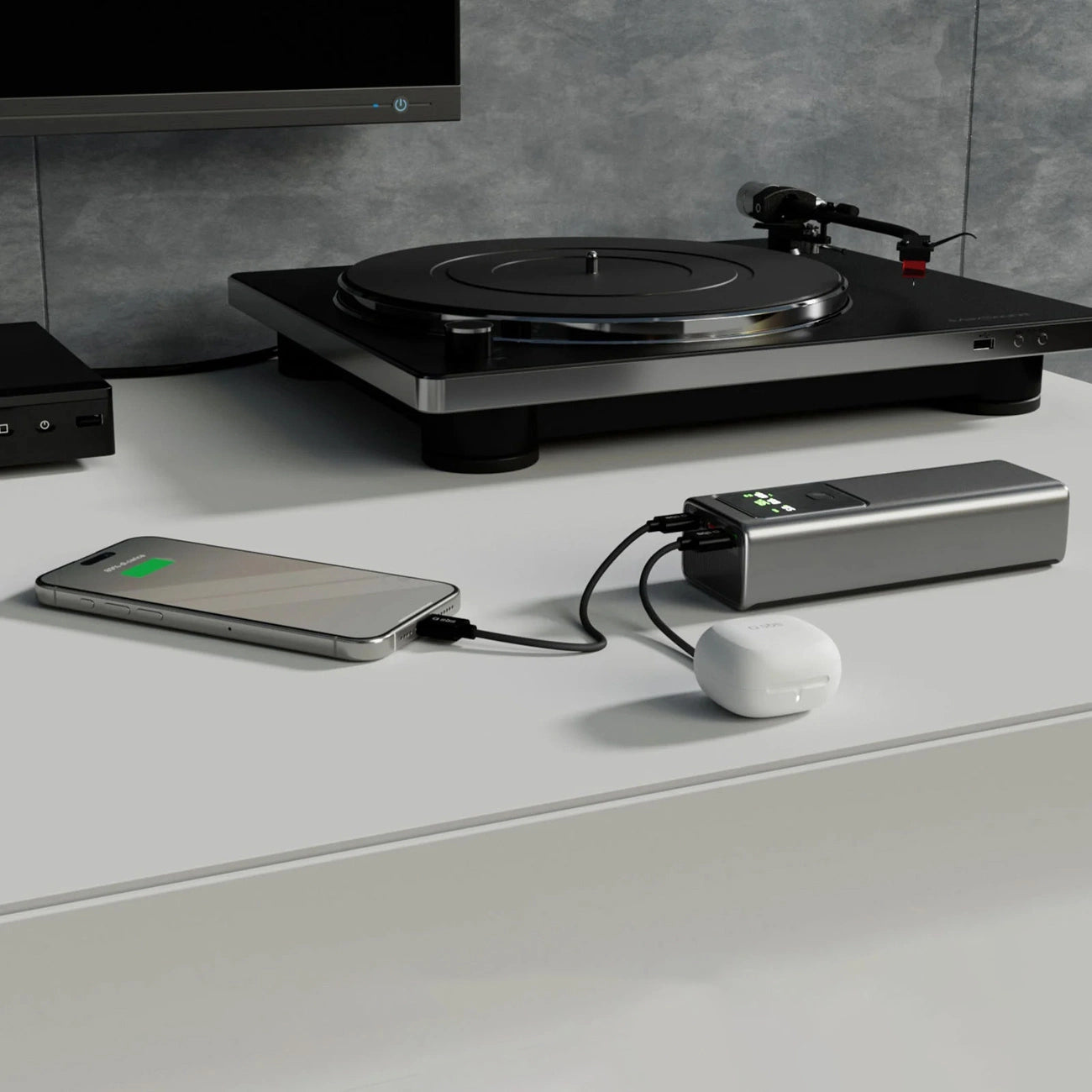 Powerbank SBS 20000mAh PD 100W with LCD display - gray_3