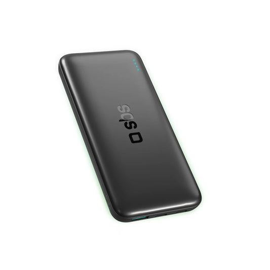 SBS Infinity Power Bank 10000mAh 10W LiFePo₄ USB-A USB-C - Black_0