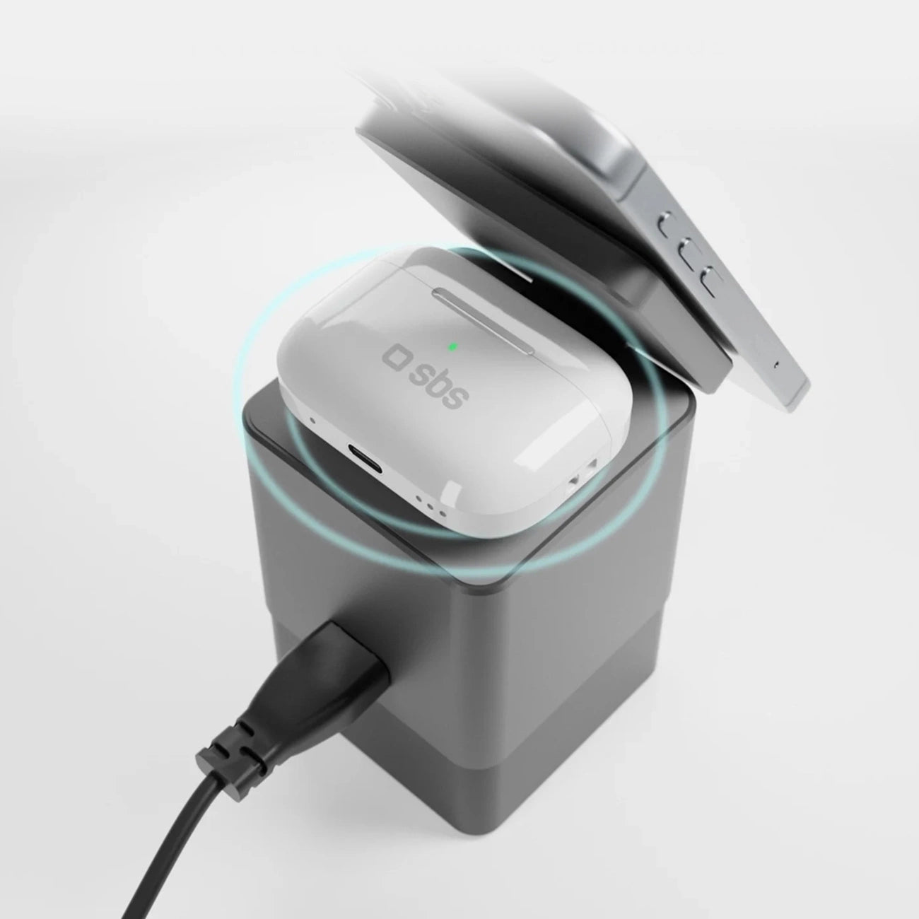 SBS Power Dock 6-in-1 with MagSafe, Stand, and USB-C Cables 65W – Black_3