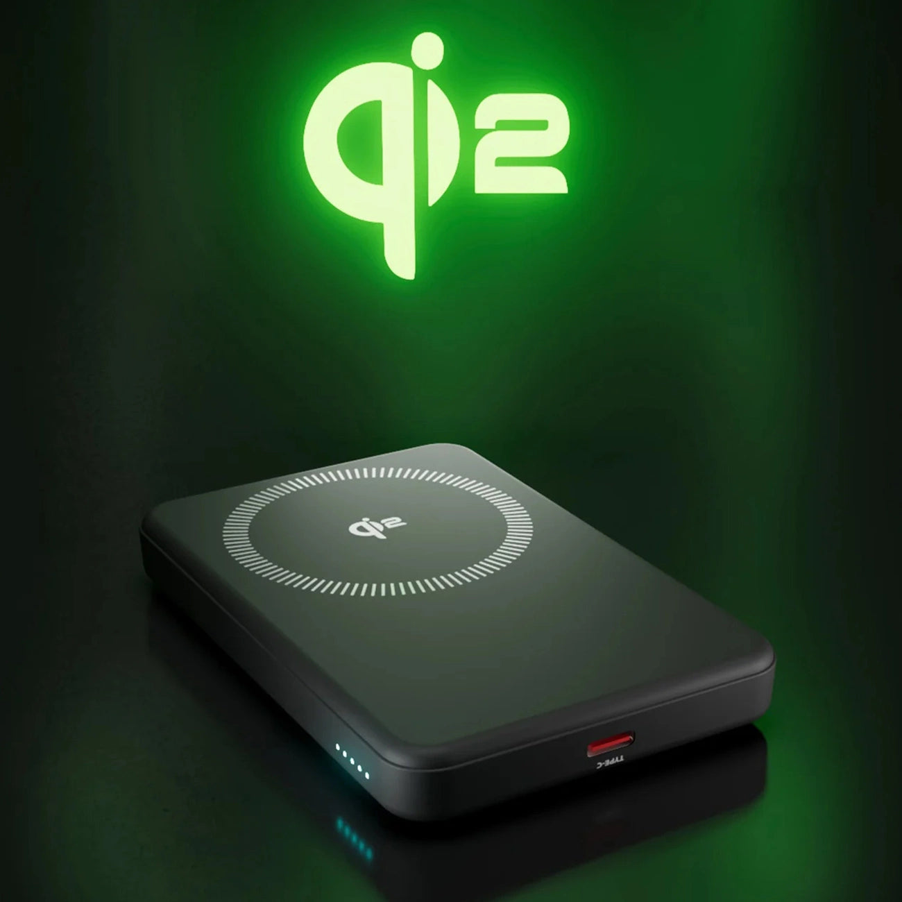 SBS Mag Power Qi2 5000 mAh Powerbank Compatible with MagSafe - Black_1