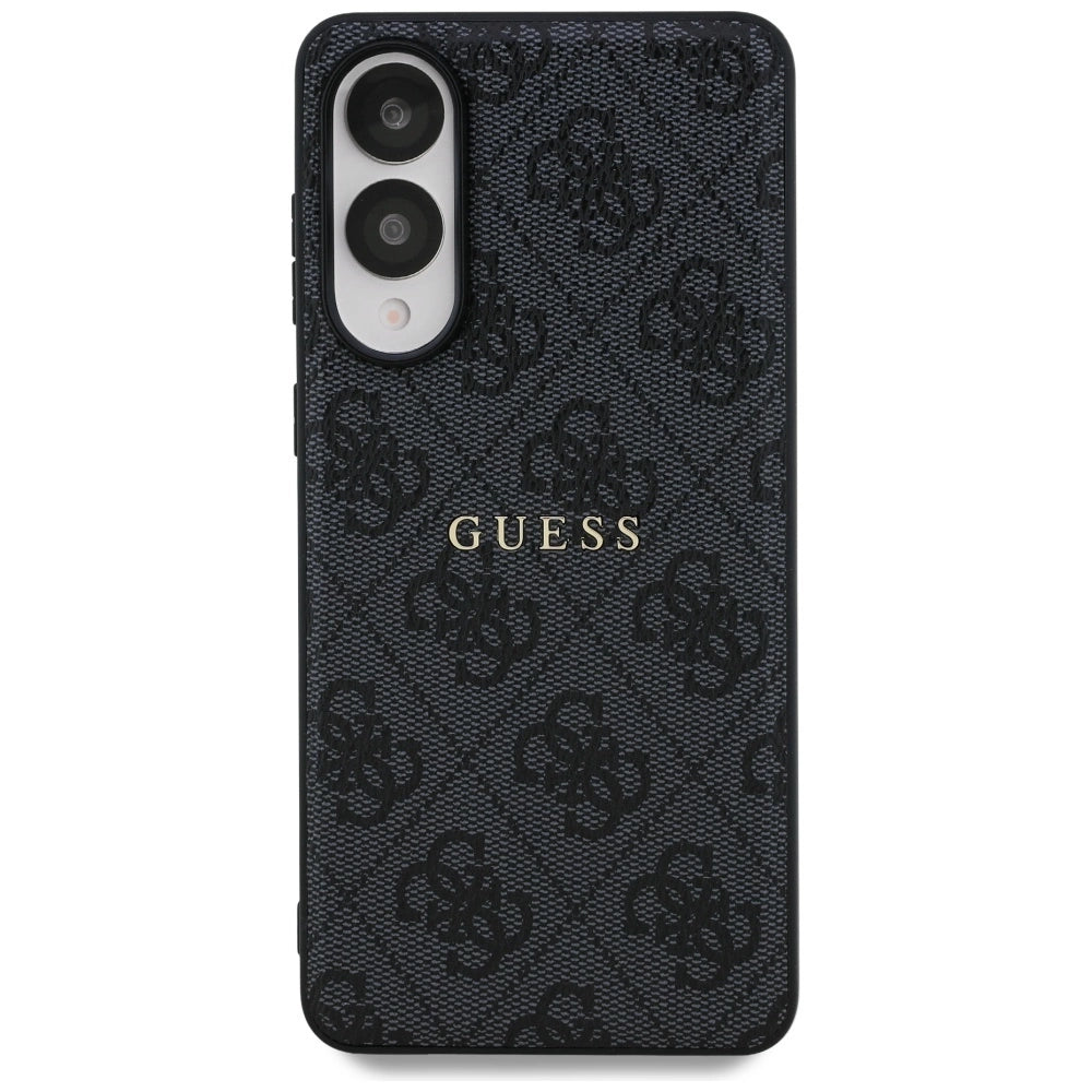Guess 4G Ring Classic Logo MagSafe Case for Samsung Galaxy S25 Edge - Black_2