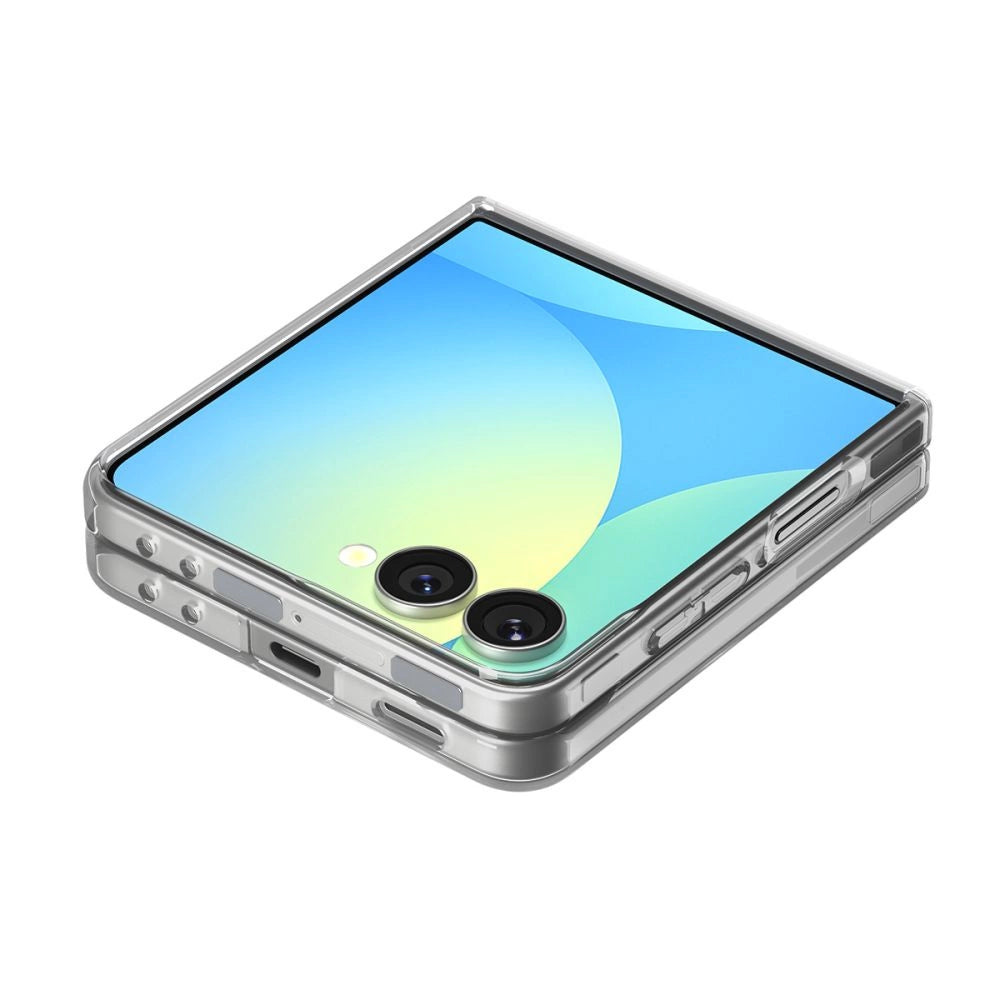 Spigen AirSkin Mag MagSafe Case for Samsung Galaxy Z Flip 7 - Clear and White_7