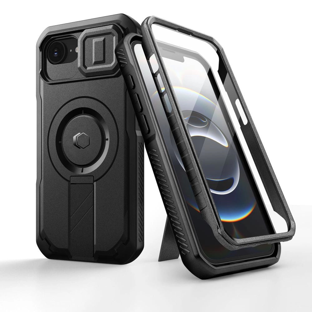 Tech-Protect Kevlar Magsafe Case for iPhone 16e - Black_1