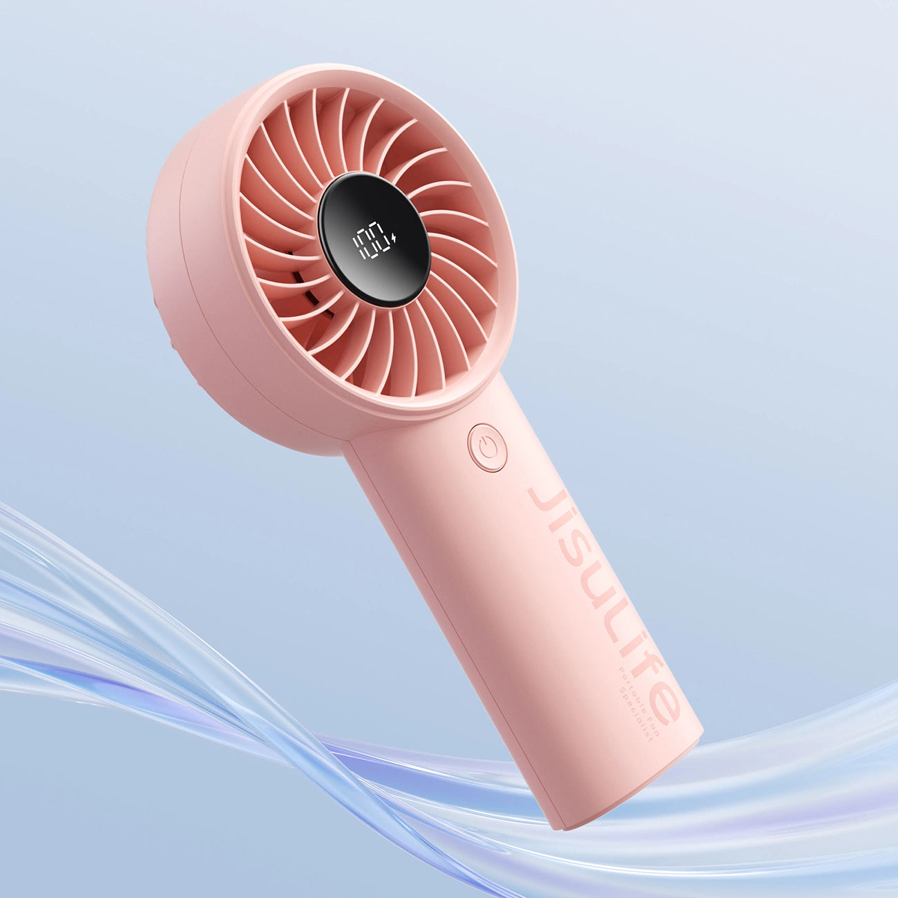 Jisulife Handheld Fan Life4 3600mAh Portable USB Fan - Pink_4