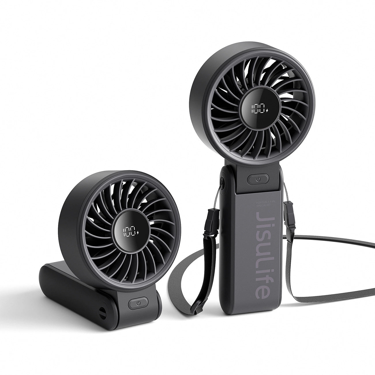 Jisulife Handheld Fan Life7 3600mAh Portable USB Fan - Black_1