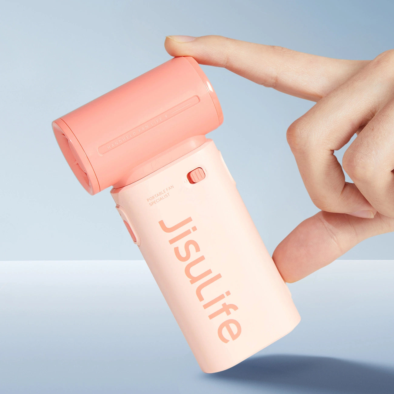 Jisulife Handheld Fan Life9 3600mAh Portable USB Fan - Pink_2