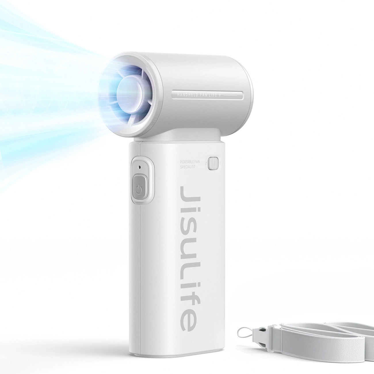 Jisulife Handheld Fan Life9 3600mAh Portable USB Fan - Gray_1
