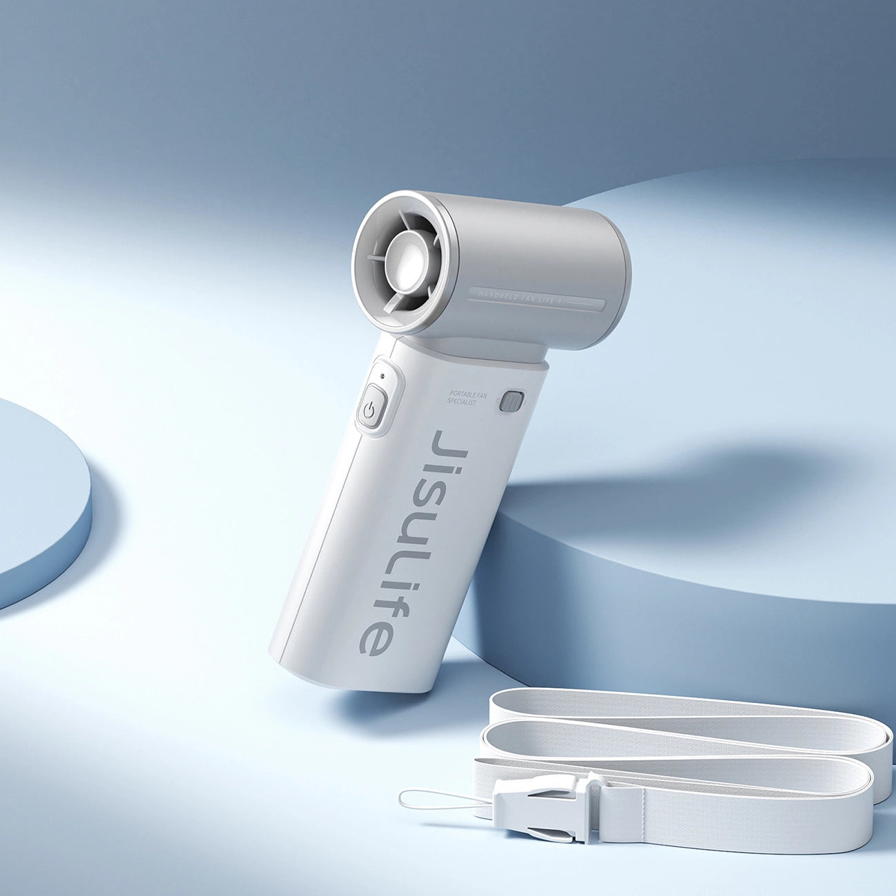 Jisulife Handheld Fan Life9 3600mAh Portable USB Fan - Gray_5