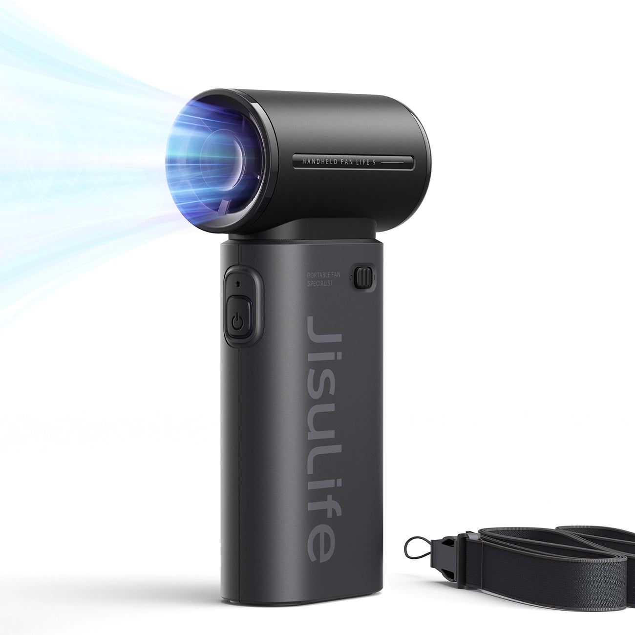 Jisulife Handheld Fan Life9 5000mAh Portable USB Fan - Black_1