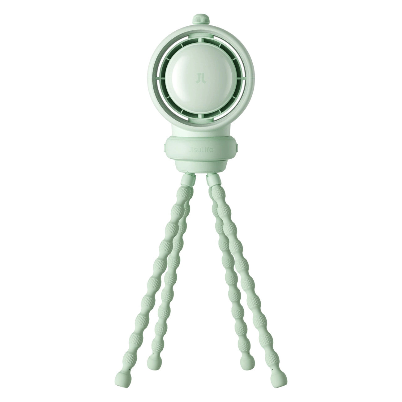 Jisulife Stroller Fan Life2S 5000mAh with Flexible Legs, Desk, Stroller, Filter - Green_0