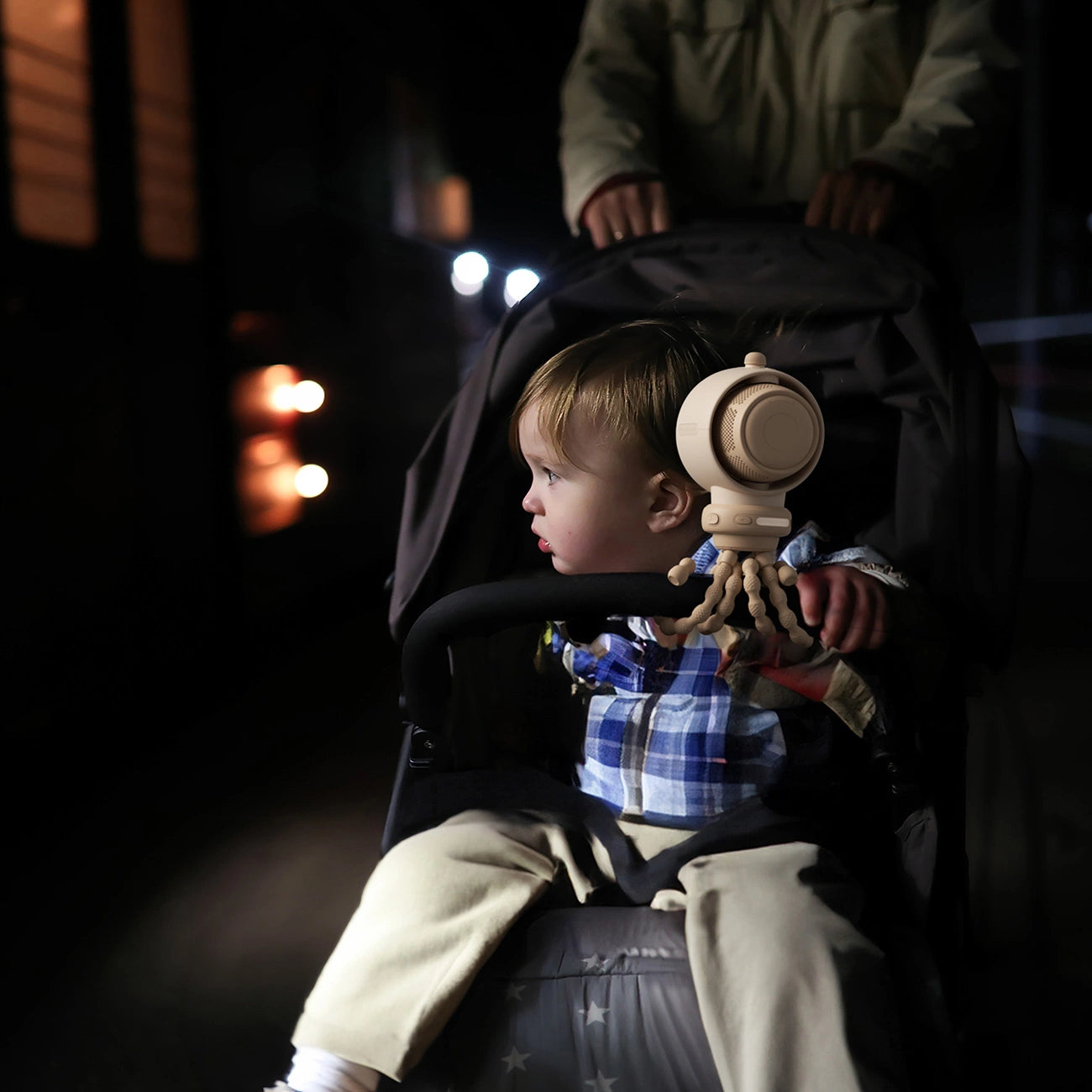 Jisulife Stroller Fan Life2S 5000mAh with Flexible Legs, Desk, Stroller, Filter - Green_11