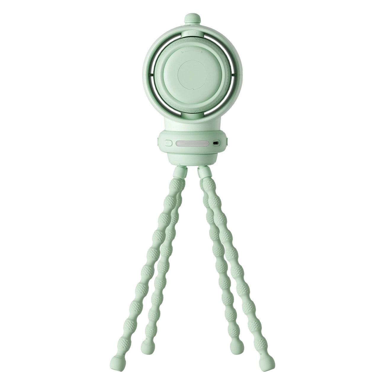 Jisulife Stroller Fan Life2S 5000mAh with Flexible Legs, Desk, Stroller, Filter - Green_1