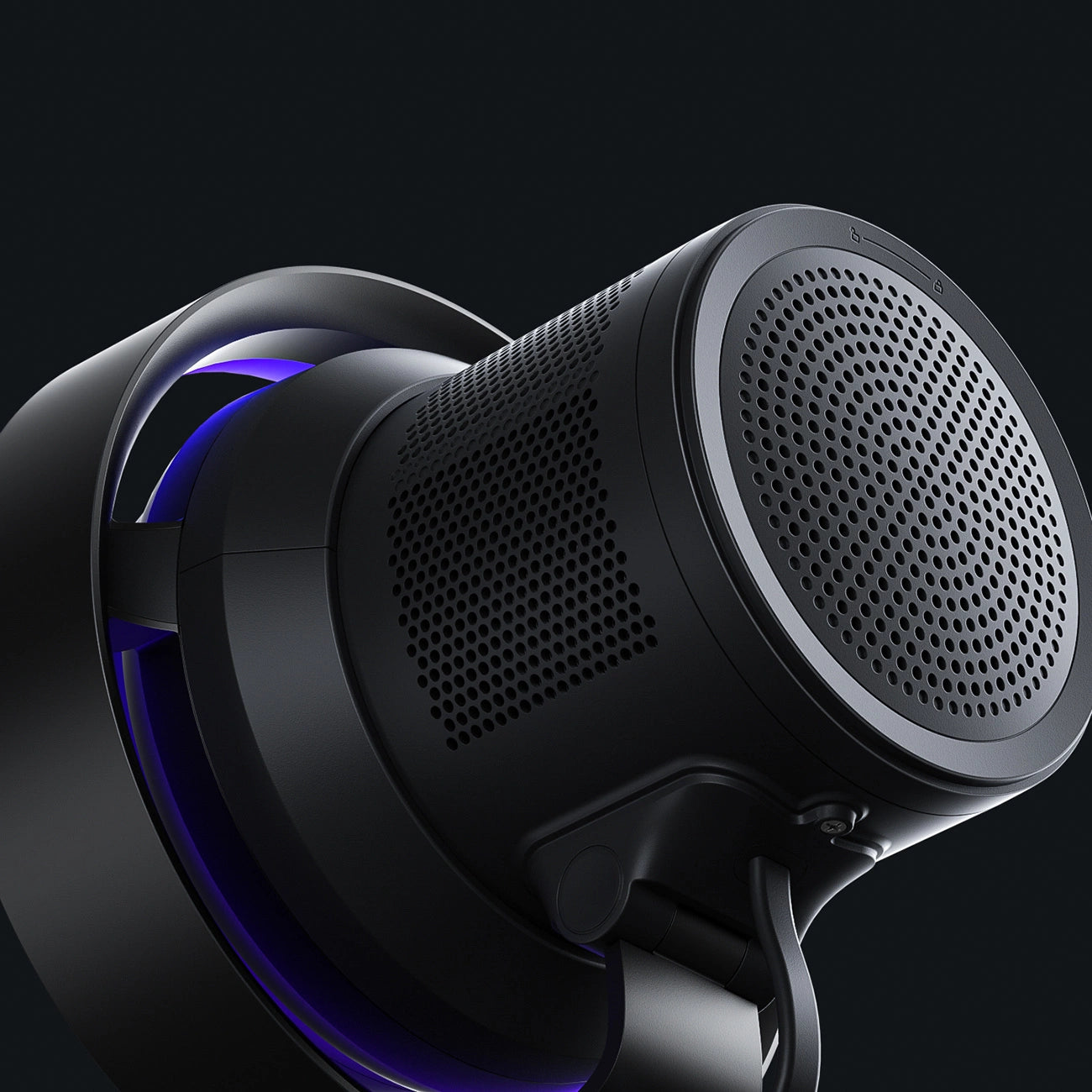 Jisulife Table Fan Pro3 10000mAh Desktop Turbine Fan with Filter - Dark Gray_11