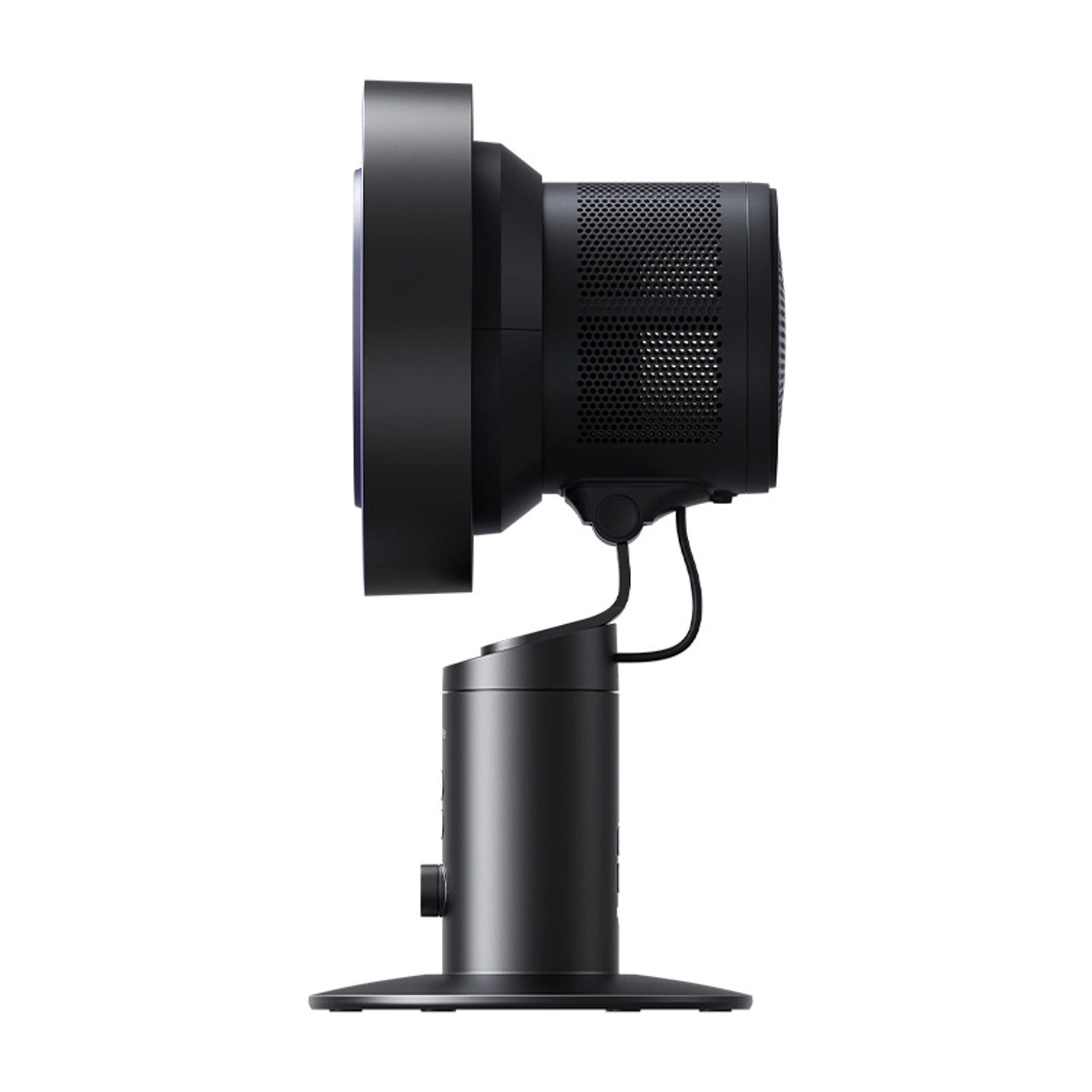 Jisulife Table Fan Pro3 10000mAh Desktop Turbine Fan with Filter - Dark Gray_4