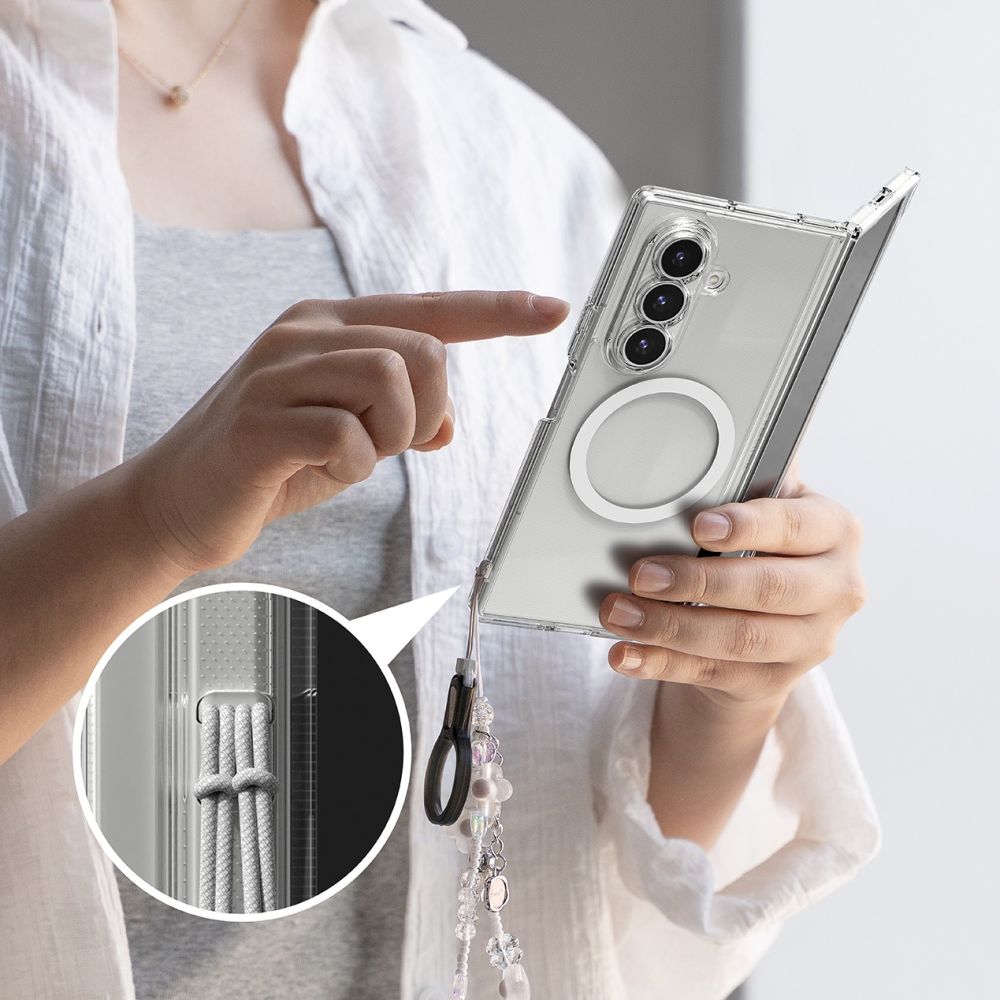 Ringke Fusion Magnetic MagSafe Case for Samsung Galaxy Z Fold 7 - Clear_9
