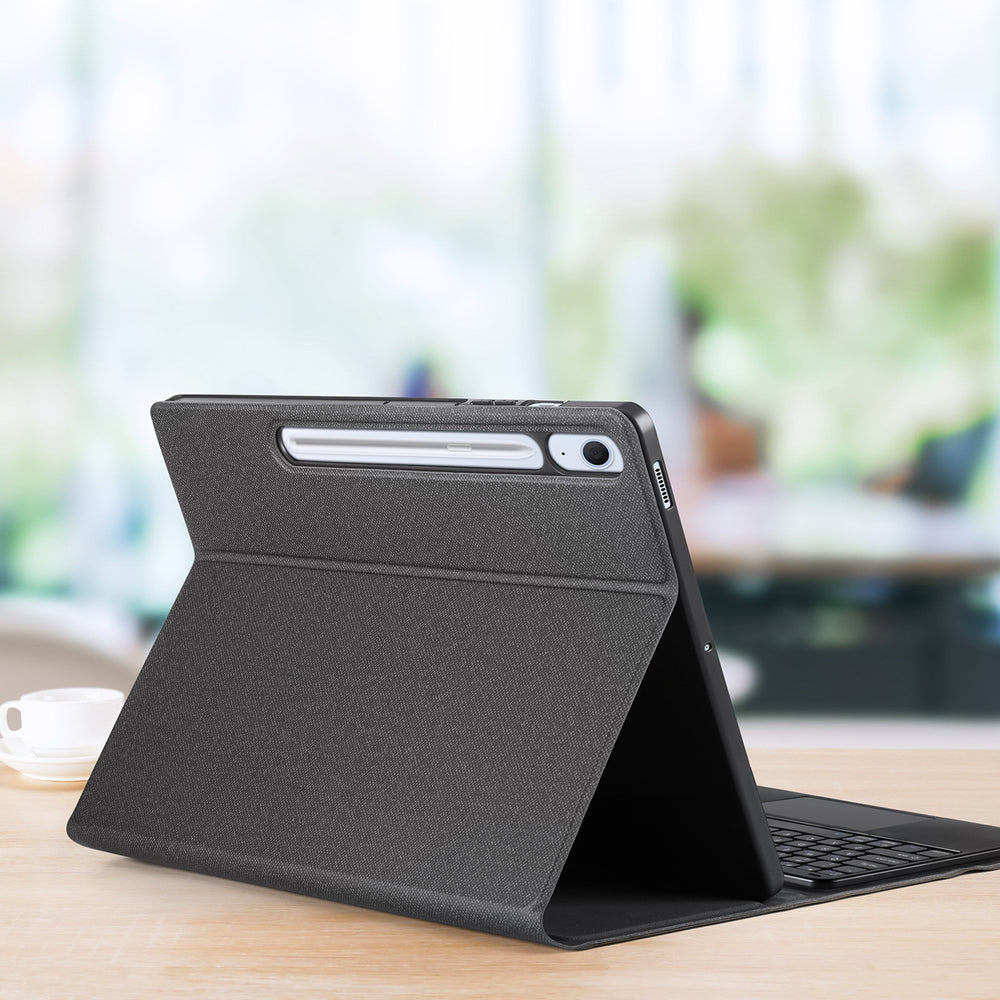 Etui z klawiaturą Dux Ducis (TK series) na Samsung Tab S10 FE+ (Plus) - czarne_3