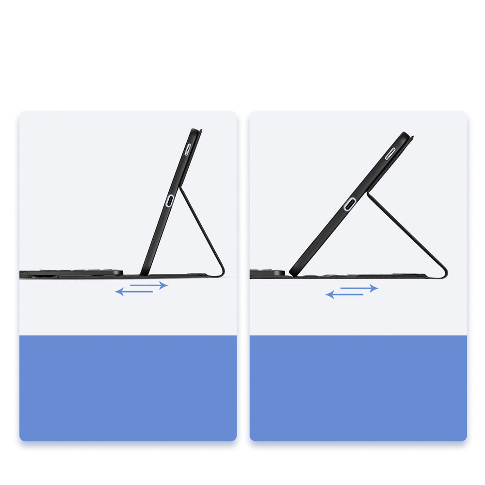 Etui z klawiaturą Dux Ducis (TK series) na Samsung Tab S10 FE+ (Plus) - czarne_4